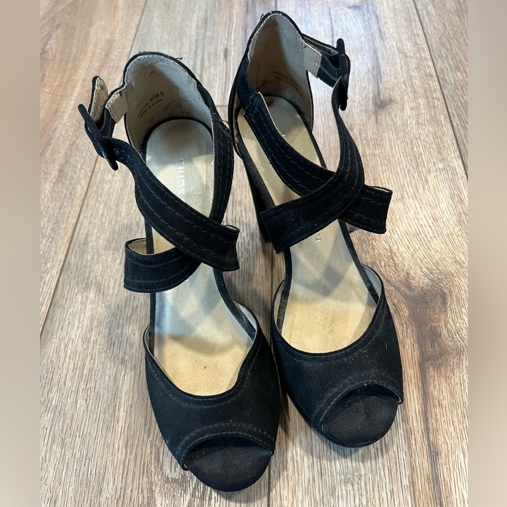 Chinese Laundry Chunky Heels